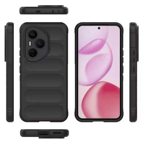 Techsuit - Magic Shield tok - Honor 400 Pro - Fekete