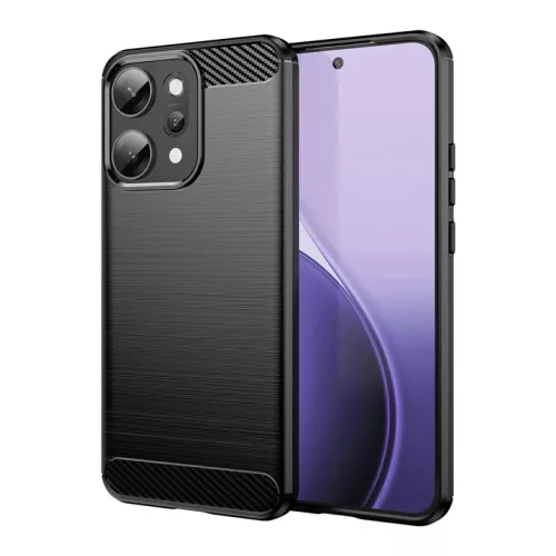 Techsuit - Carbon szilikon tok - Oppo Reno14 Pro - Fekete