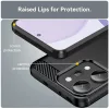 Techsuit - Carbon szilikon tok - Oppo Reno14 Pro - Fekete