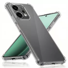   Techsuit - Shockproof Átlátszó Ütésálló Szilikon tok - Oppo Reno14 - Átlátszó