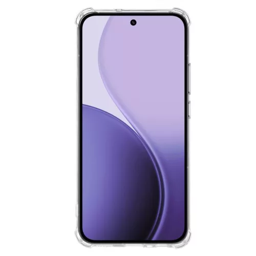 Techsuit - Shockproof Átlátszó Ütésálló Szilikon tok - Oppo Reno14 - Átlátszó