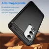 Techsuit - Carbon szilikon tok - Oppo A5 4G / A5 5G - Fekete