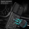 Techsuit - CamShield ütésálló tok - Oppo A5 4G / A5 5G - Fekete