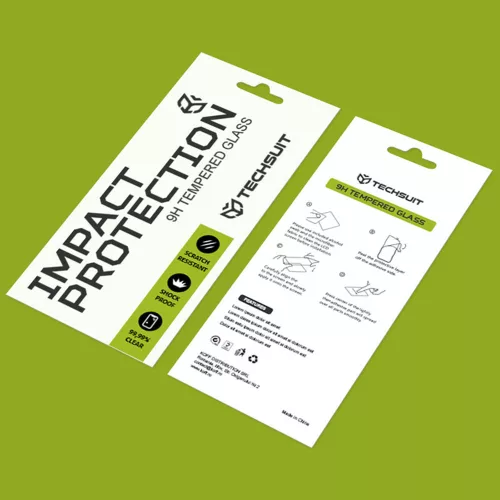 Techsuit - 111D Full Cover / Full Glue üvegfólia - Oppo A5 4G / A5 5G - Fekete széllel