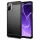 Techsuit - Carbon szilikon tok - Samsung Galaxy A07 4G - Fekete
