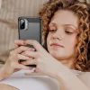 Techsuit - Carbon szilikon tok - Samsung Galaxy A07 4G - Fekete