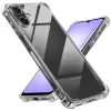 Techsuit - Shockproof Átlátszó Ütésálló Szilikon tok - Samsung Galaxy A07 4G - Átlátszó