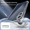 Techsuit - Shockproof Átlátszó Ütésálló Szilikon tok - Samsung Galaxy A07 4G - Átlátszó