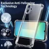 Techsuit - Shockproof Átlátszó Ütésálló Szilikon tok - Samsung Galaxy A07 4G - Átlátszó