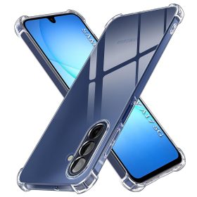   Techsuit - Shockproof Átlátszó Ütésálló Szilikon tok - Samsung Galaxy A17 5G / A17 4G - Átlátszó