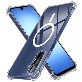   Techsuit - Schockproof Átlátszó Szilikon Magsafe tok - Samsung Galaxy A17 5G / A17 4G - Átlátszó