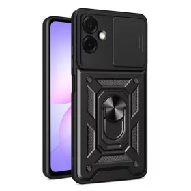   Techsuit - CamShield ütésálló tok - Samsung Galaxy A07 4G - Fekete