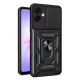 Techsuit - CamShield ütésálló tok - Samsung Galaxy A07 4G - Fekete
