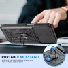 Techsuit - CamShield ütésálló tok - Samsung Galaxy A17 5G / A17 4G - Fekete