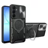 Techsuit - CamGuard Pro ütésálló tok - Samsung Galaxy A17 5G / A17 4G - Fekete
