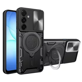   Techsuit - CamGuard Pro ütésálló tok - Samsung Galaxy A17 5G / A17 4G - Fekete