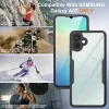 Techsuit - ColorVerse 360 tok kijelzővédővel - Samsung Galaxy A07 4G - Fekete