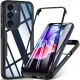 Techsuit - ColorVerse 360 tok kijelzővédővel - Samsung Galaxy A16 4G / A16 5G / A17 5G / A17 4G - Fekete