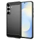 Techsuit - Carbon szilikon tok - Samsung Galaxy S25 FE - Fekete