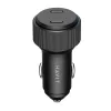 Havit - Car charger (CC2014) - 2x Type-C, PD30W, 3A, PC, Aluminum Alloy - Black