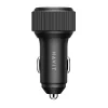 Havit - Car charger (CC2014) - 2x Type-C, PD30W, 3A, PC, Aluminum Alloy - Black