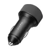 Havit - Car charger (CC2014) - 2x Type-C, PD30W, 3A, PC, Aluminum Alloy - Black