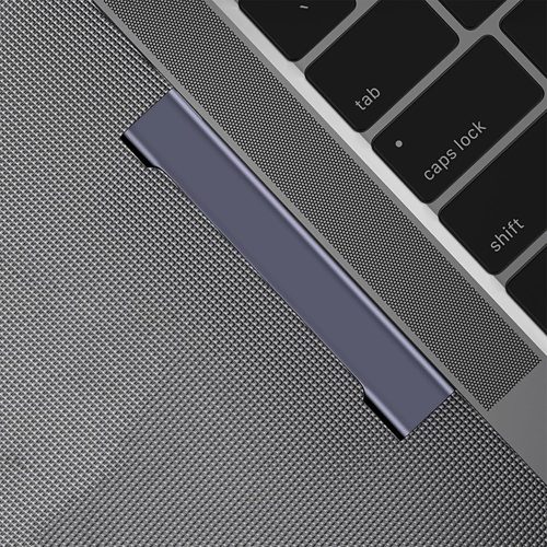 Techsuit - Docking Station ZenithDock 4 in 1 (H14) - USB to 3x USB 2.0, 1x USB 3.0 - Gray