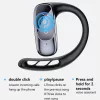 Yesido - Vezeték nélküli fülhallgató (YSP24) - Bluetooth V5.4-gyel, Nyitott fülű kialakítás, Háromsávos Prominence, Érintésmentes, 400mAh, USB-C - Fekete
