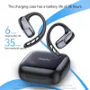 Yesido - Vezeték nélküli fülhallgató (YSP24) - Bluetooth V5.4-gyel, Nyitott fülű kialakítás, Háromsávos Prominence, Érintésmentes, 400mAh, USB-C - Fekete