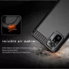 Techsuit - Carbon szilikon tok - Xiaomi Redmi Note 10 4G / Note 10S / Poco M5s - Fekete