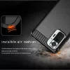 Techsuit - Carbon szilikon tok - Xiaomi Redmi Note 10 Pro / Note 10 Pro Max - Fekete