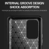 Techsuit - Carbon szilikon tok - Xiaomi Redmi Note 10 Pro / Note 10 Pro Max - Fekete