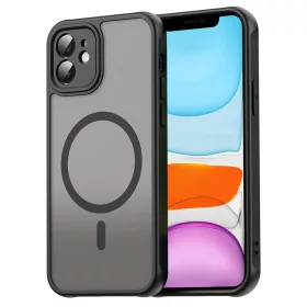 Techsuit - HaloFrost II MagSafe tok - iPhone 11 - Fekete