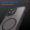 Techsuit - HaloFrost II MagSafe tok - iPhone 11 - Fekete