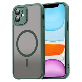 Techsuit - HaloFrost II MagSafe tok - iPhone 11 - Zöld