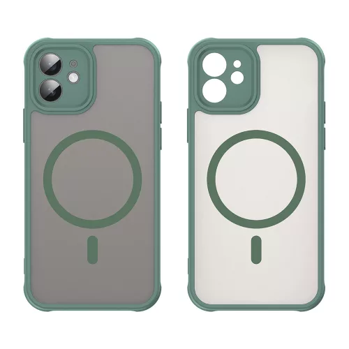 Techsuit - HaloFrost II MagSafe tok - iPhone 11 - Zöld