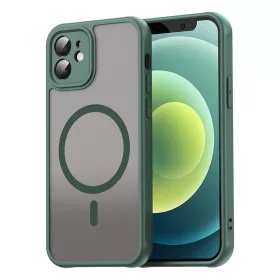 Techsuit - HaloFrost II MagSafe tok - iPhone 12 - Zöld