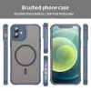 Techsuit - HaloFrost II MagSafe tok - iPhone 12 - Sötétkék