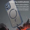 Techsuit - HaloFrost II MagSafe tok - iPhone 12 - Sötétkék