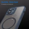 Techsuit - HaloFrost II MagSafe tok - iPhone 12 - Sötétkék