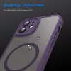 Techsuit - HaloFrost II MagSafe tok - iPhone 12 - Lila