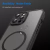 Techsuit - HaloFrost II MagSafe tok - iPhone 12 Pro Max - Fekete