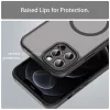 Techsuit - HaloFrost II MagSafe tok - iPhone 12 Pro Max - Fekete