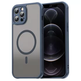   Techsuit - HaloFrost II MagSafe tok - iPhone 12 Pro Max - Sötétkék