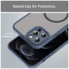 Techsuit - HaloFrost II MagSafe tok - iPhone 12 Pro Max - Sötétkék