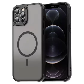 Techsuit - HaloFrost II MagSafe tok - iPhone 12 Pro - Fekete