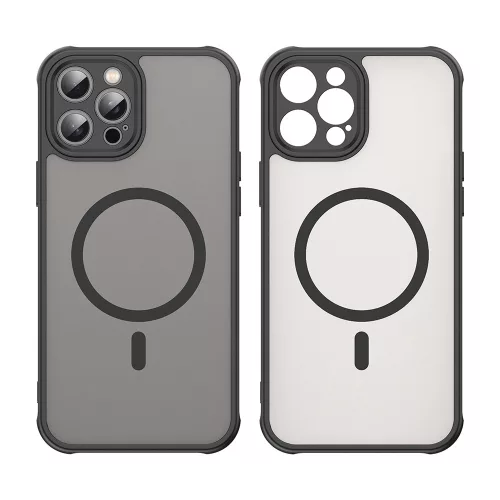 Techsuit - HaloFrost II MagSafe tok - iPhone 12 Pro - Fekete