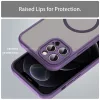 Techsuit - HaloFrost II MagSafe tok - iPhone 12 Pro - Lila