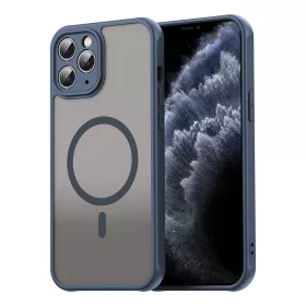   Techsuit - HaloFrost II MagSafe tok - iPhone 11 Pro - Sötétkék