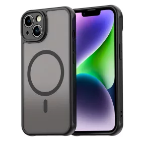 Techsuit - HaloFrost II MagSafe tok - iPhone 13 - Fekete